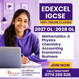 Edexcel IGCSE 2027 O/L & 2028 O/L Online Classes