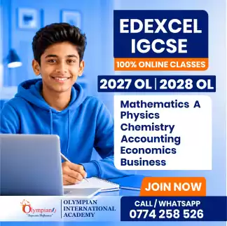 Edexcel IGCSE 2027 O/L , 2028 O/L Online Classes