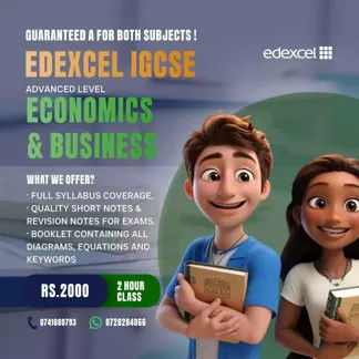 Edexcel IGCSE & ALEVEL BUSINESS &ECONOMICS