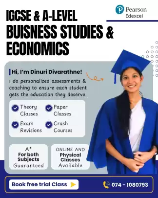 Edexcel IGCSE & A/L BUSINESS & ECONOMICS