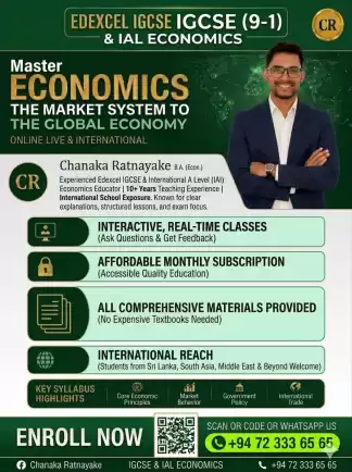 Edexcel IGCSE Economics (9-1)