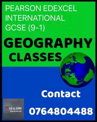 Edexcel IGCSE Geography classes (Physical & Online)