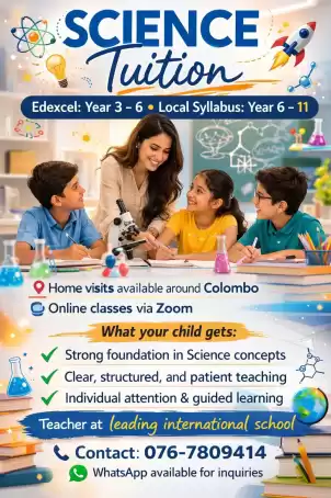 Edexcel | Local Science classes Year 3-9