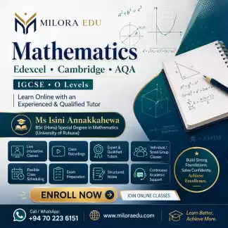 Edexcel Mathematics - Online Classes