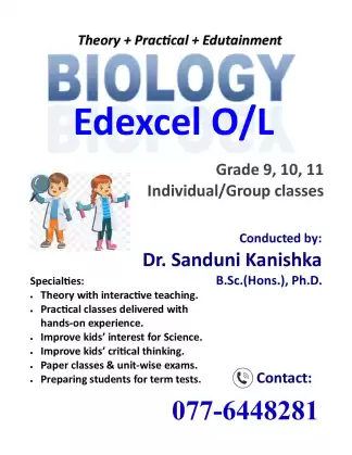 EDEXCEL O/L - Biology ~ Learn from the best~