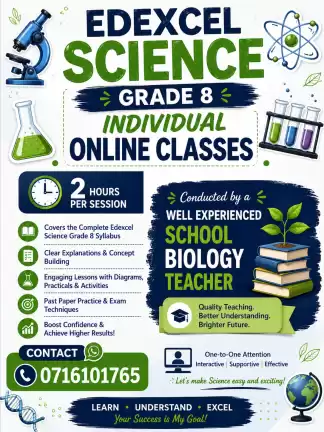 Edexcel Online Science classes