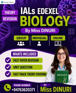 Edexel IALS biology online group and individual classes