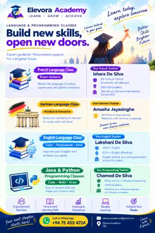 Elevora Academy – English, French, German & Programming Classes