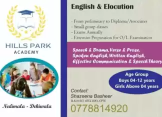 Elocution Class