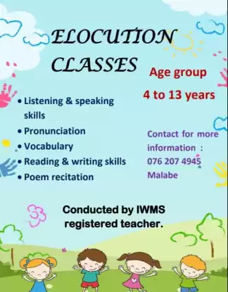 Elocution classes