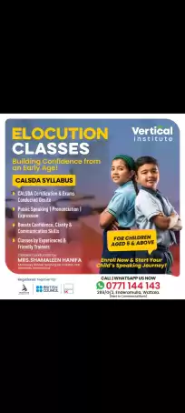 Elocution Classes