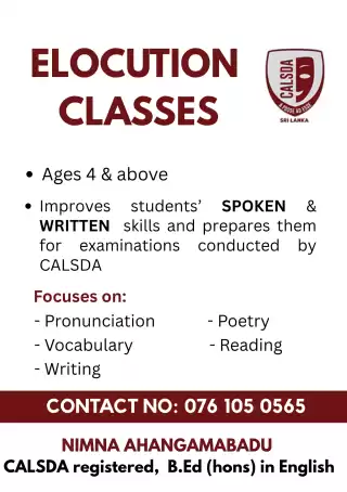 Elocution Classes