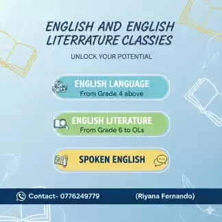 English and English Literature and Spoken