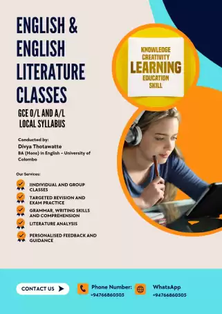 English and English Literature classes