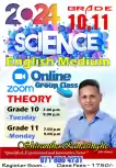 English and Sinhala Medium Science Classes for Grade 6-11 Students