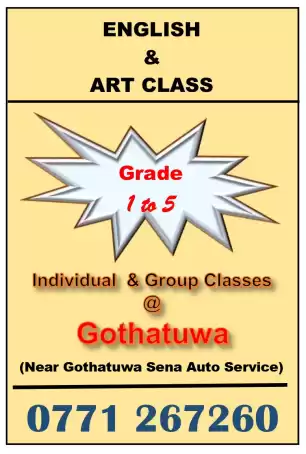 English & Art Classes for School Students