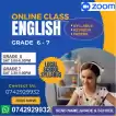 English Class for grade 6 - 7 students