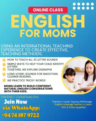 English Class for Moms.