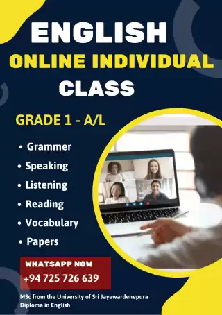 English Class - Grade 6 to A/Ls