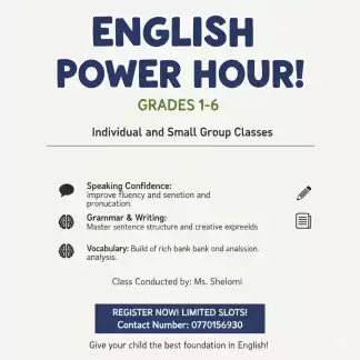 ENGLISH CLASSES