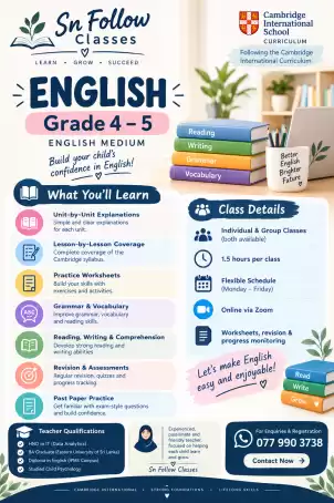 English classes