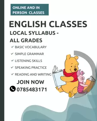 English Classes - All Grades