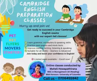 English Classes for Grade 3/4/5