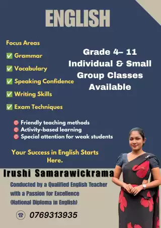 English classes for grade 4-11