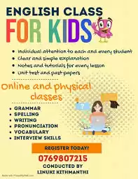 English classes for kids