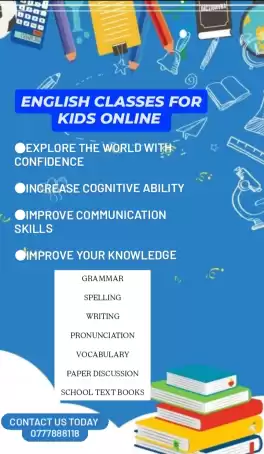 ENGLISH CLASSES FOR KIDS