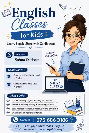 English classes for kids
