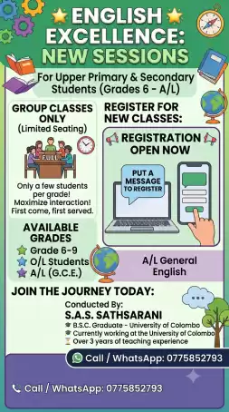 English Classes for School Students