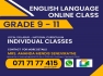English Classes - Grade 6-11