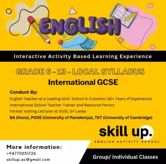 English Classes - IGCSE/Local