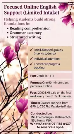 English Classes Online