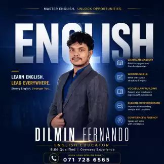 ENGLISH CLASSES WITH DILMIN FERNANDO