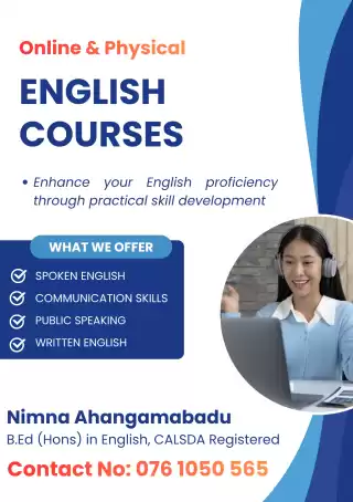 English Courses (Online/ Physical)