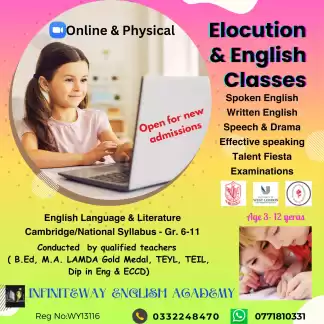 English & Elocution Classes