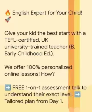 🔥 English Expert for Your Child! 🚀