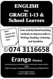 English for 1-13 and School Leavers