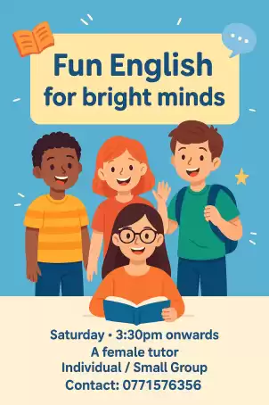 ENGLISH FOR BRIGHT MINDS