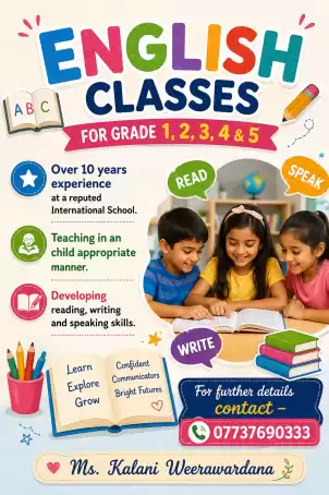 English for grade 1, 2, 3, 4& 5