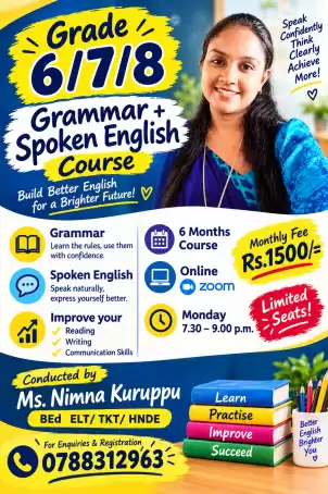 English for grades 6/7/8