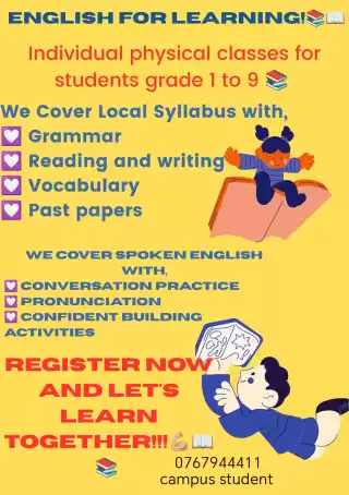ENGLISH FOR LEARNING‼️