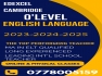 English for London O Level