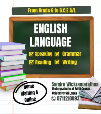 English from Grade 6 to G.C.E. A/L