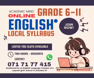 English Grade 6-10 Online Class