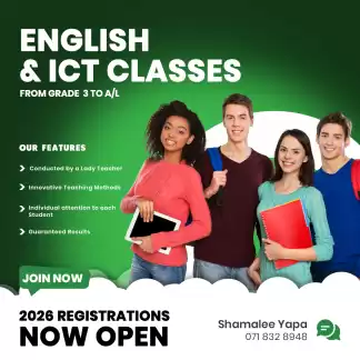 ENGLISH/ICT CLASSES