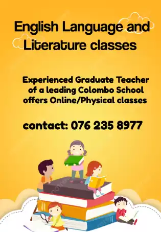 English Language and English Literature classes