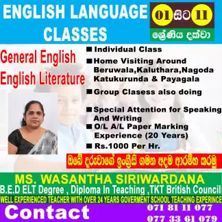 English language classes